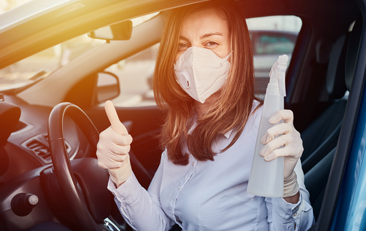 Cómo desinfectar tu auto en tiempos de COVID- 19